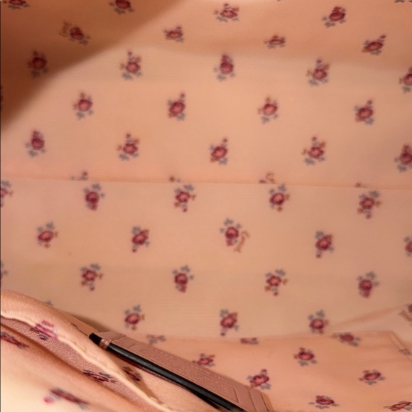 Coach Navy Denim Shoulder Bag - Picture 7 of 10